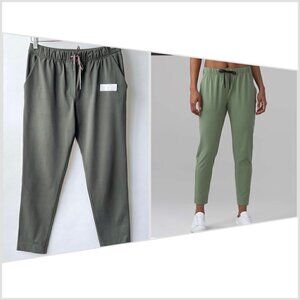 ❤️ Lululemon stretchy pants in forest green Size 6 G50
